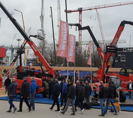 Manitou Group продемонстрировала новинки на выставке Bauma 2019