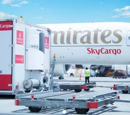 ​Emirates SkyCargo поддерживает экспорт продуктов из России