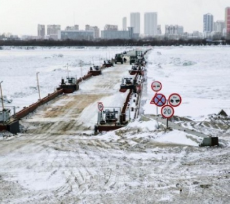 Понтонный мост Благовещенск - Хэйхэ заработает 15 марта