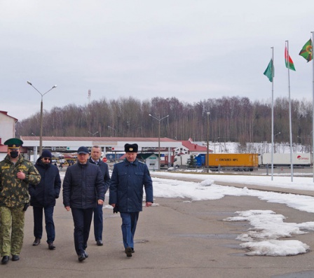 Председатель ГТК Белоруссии проинспектировал белорусско-литовский участок границы